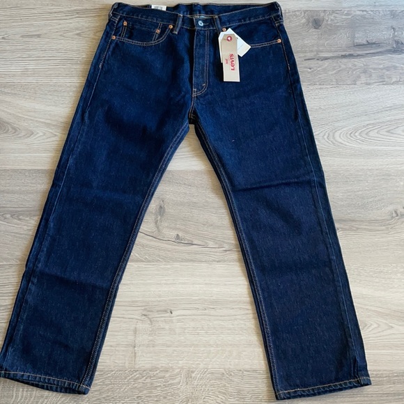 Levi’s Straight Blue Jeans - Picture 1 of 6